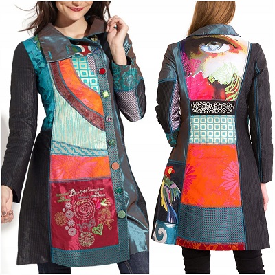 Płaszcz Desigual Lady Blue